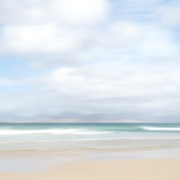 Calm Sea, Scarista Beach, Isle of Harris -Brian Cooke