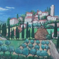 Small Town in Tuscany - Micahel Cull