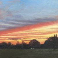 Sunset at Mill Hill Park (VII) - Diana Sandetskaya