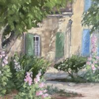 French Hollyhocks - Kay Frid