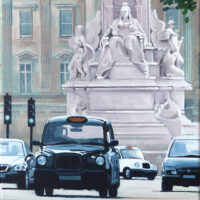 Black Cab in the Mall - Steve Parkes