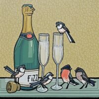 Bird Day Bubbles - Cathy Smale