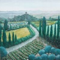 Country Road, Tuscany - Michael Cull