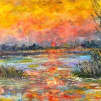 Before Sunset, Hitchin, Herts - Mary Ann Day