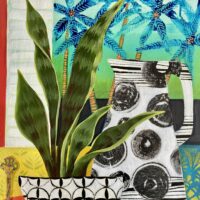 Palms, Pots and Key - Clare Hogan
