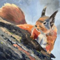 Red Squirrel - Margaret Crutchley