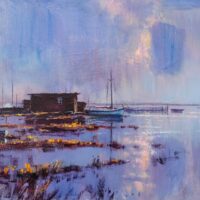 Flood Tide on the Alde - Andrew King