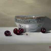 Cherries with Pot - Nicola Goss