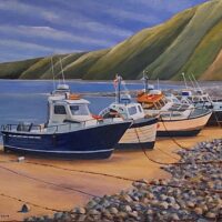 Five Fishing Boats - Joe Rowson