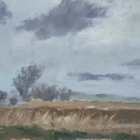 Steely Sky on the Marsh - Georgie Watson